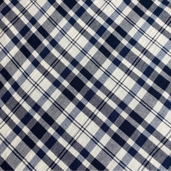 NWT RACHEL COMEY sz 6 Grateful Midi Dress 100% Cotton Plaid V-neck Short Sleeve - Picture 5 of 16